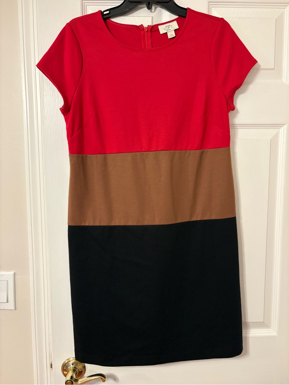 Ann Taylor Loft Colorblock Dress